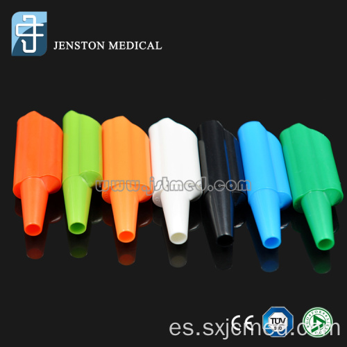 Conector médico para catéter de succión y catéter nelaton